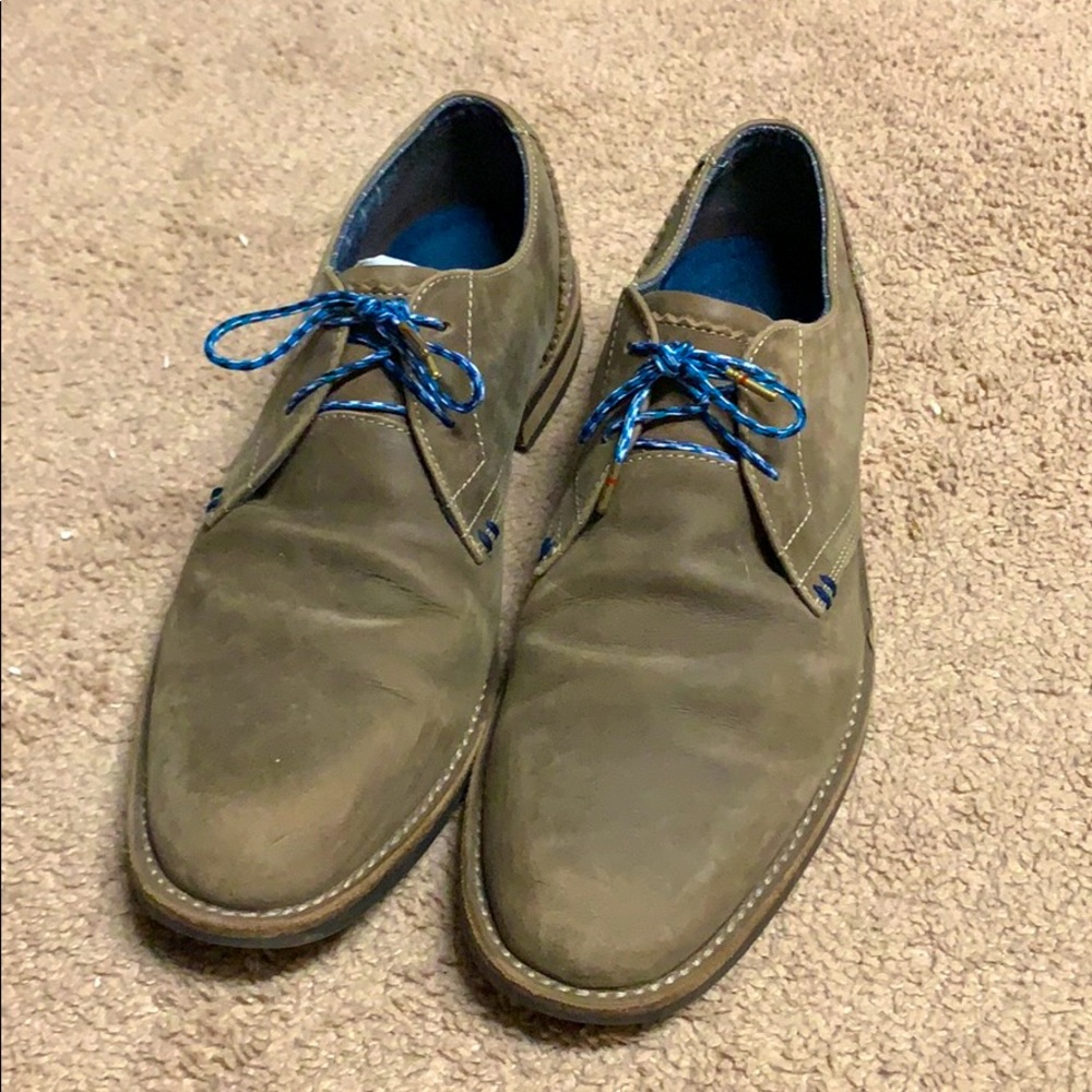 Original Penguin Suede Oxford Dress Shoes